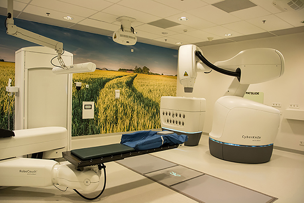 Cyberknife bestraling Radiotherapie